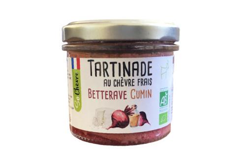 Tartinade au chèvre frais - Betterave & Cumin