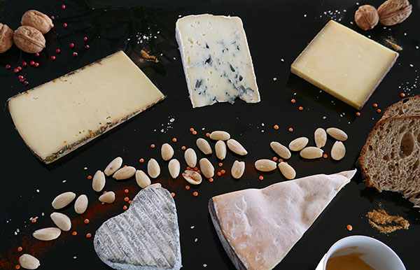 Plateau de fromage pour le 1er de l'an