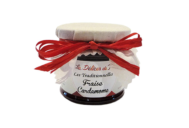 Confiture Fraise cardamome