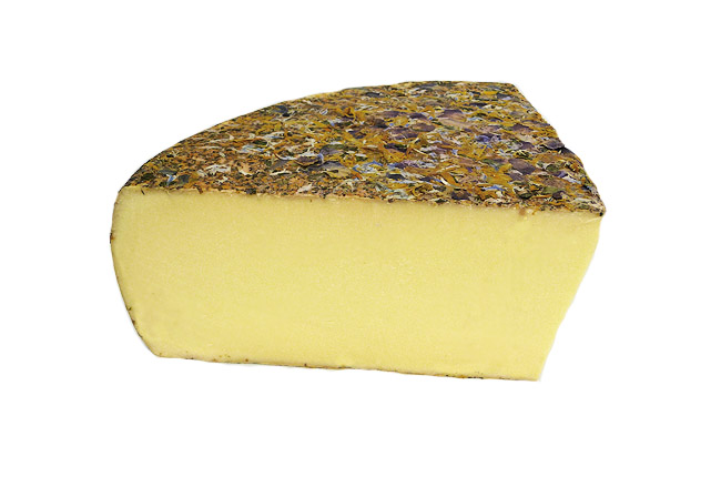 Tomme fermière aux fleurs