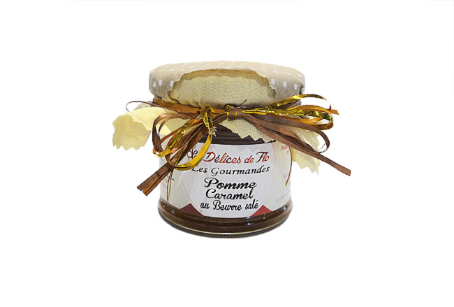 Confiture de Pomme Caramel au Beurre salé